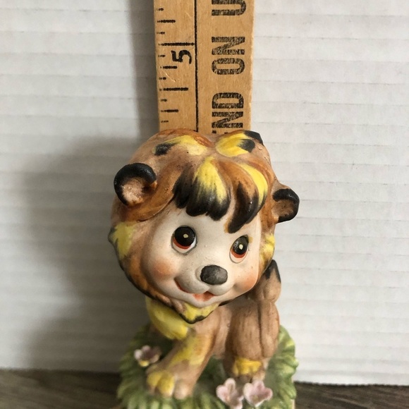 Vtg Anthropomorphic Lion Figurine - Picture 12 of 13